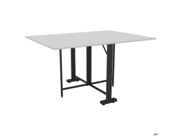 Стіл AMF Fold 2 FL2 1400 (1380/210х1000х750Н) чорний/Білий