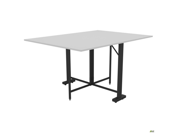 Стіл AMF Fold 2 FL2 1400 (1380/210х1000х750Н) чорний/Білий