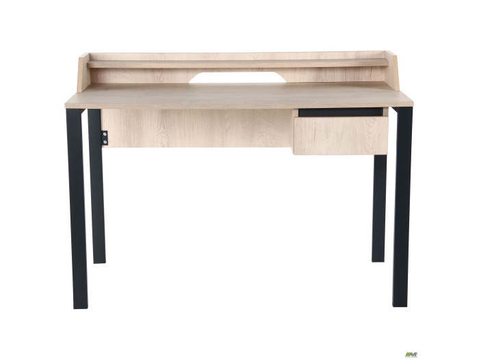 Стол компьютерный AMF Pluto Top SH (138х60х75Н) Антрацит/Черный графит