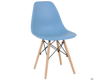 Стілець AMF Aster RL Wood Пластик синій