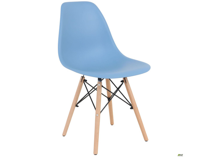 Стілець AMF Aster RL Wood Пластик синій