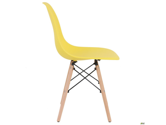 Стілець AMF Aster RL Wood Пластик жовтий