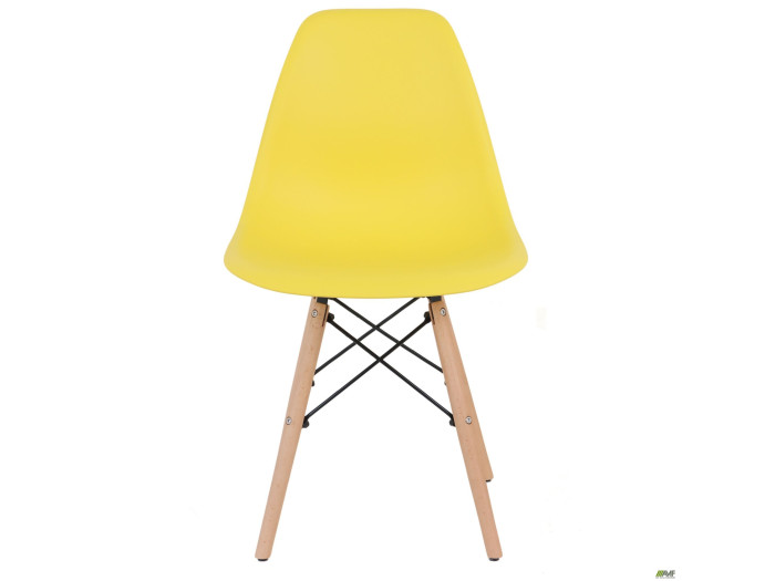 Стілець AMF Aster RL Wood Пластик жовтий