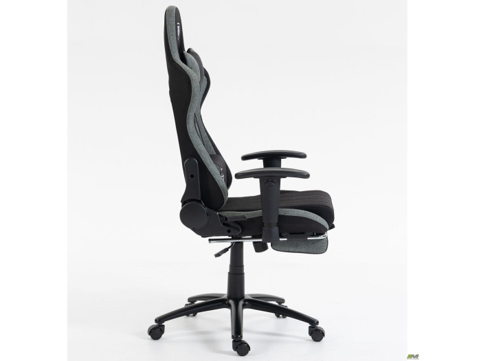 Кресло AMF VR Racer Textile Craft черный/серый