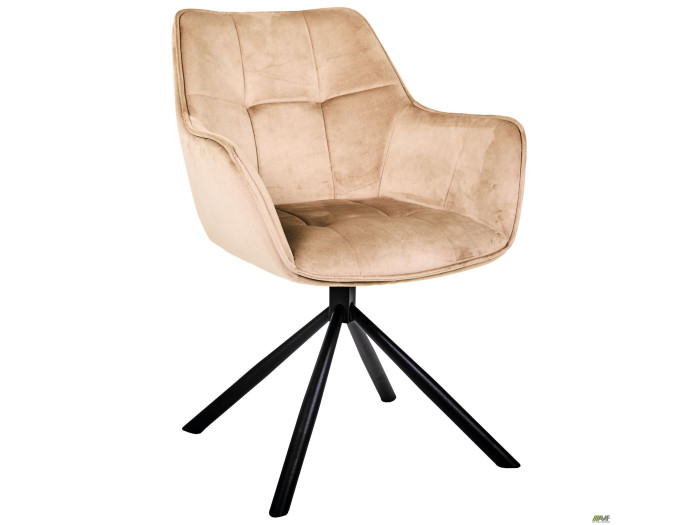 Крісло поворотне AMF Jasmin-C вельвет шоколад