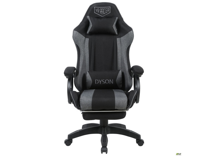 Крісло геймерське VR Racer Textile Dyson темно-сірий