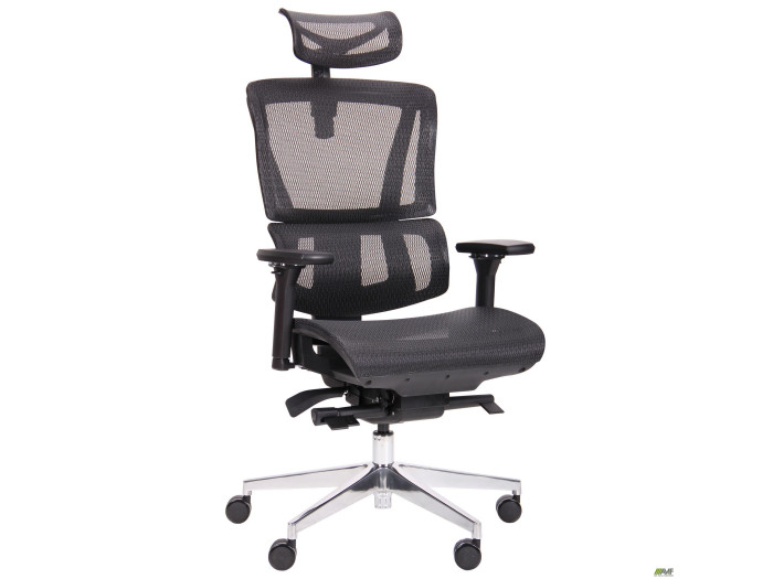 Крісло AMF Agile Black Alum Black