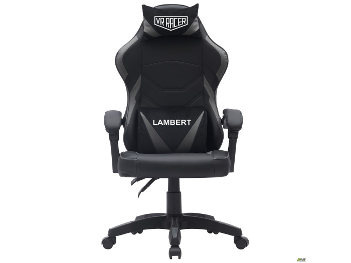 Кресло геймерское VR Racer Dexter Lambert черный/серый