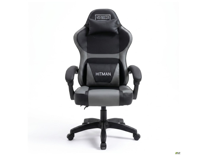 Крісло AMF VR Racer Dexter Hitman чорний/сірий