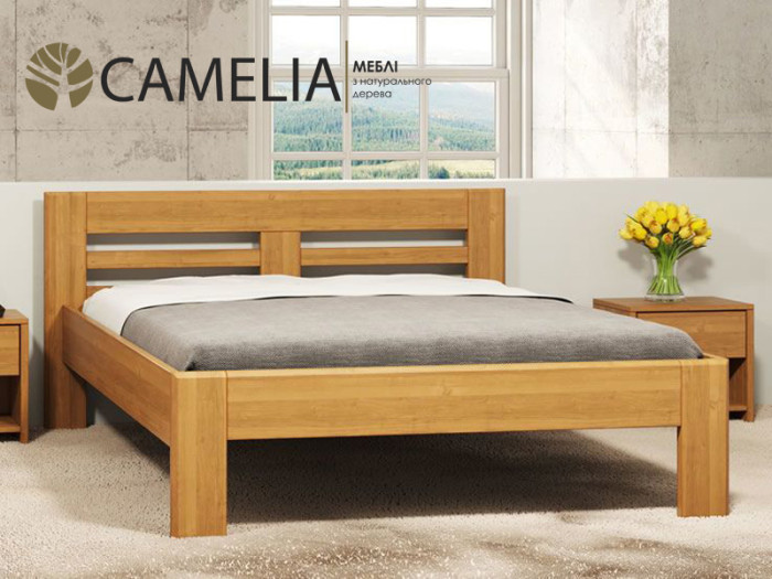 Ліжко Camelia Ноліна 90x200 - бук