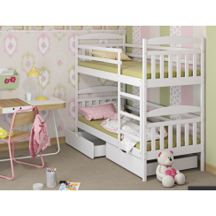 Кровать двухъярусная Camelia Алтея 80x190 - бук