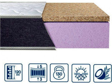 Матрац Brave Foam Cocos (Фом Кокос) 90x200