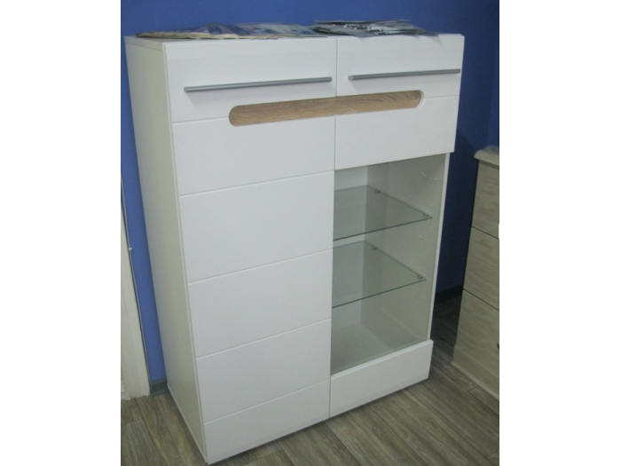 Комод Світ Меблів Бьянко 2Д СК, 80x40 см (ШxГ)