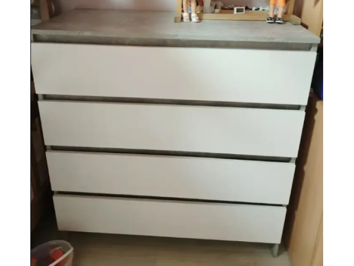 Комод Світ Меблів Індастріал 100/4Ш, 100x44 см (ШxГ)
