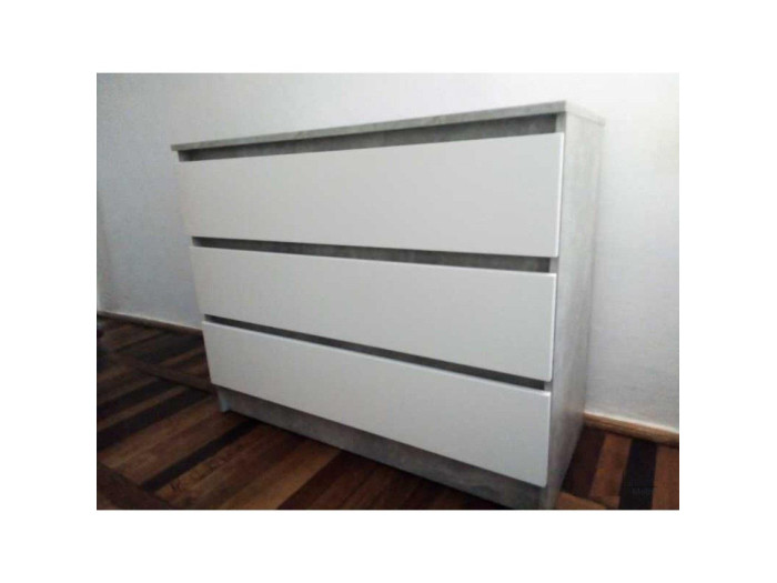 Комод Світ Меблів Індастріал 100/3Ш, 100x44 см (ШxГ)