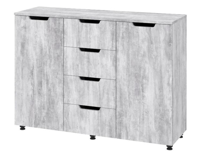 Комод Пєхотін К-4+2 Еко, 120x38 см (ШxГ)
