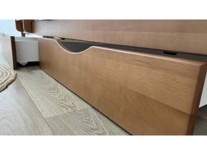 Ліжко двоярусне Luna Лаккі 90x190