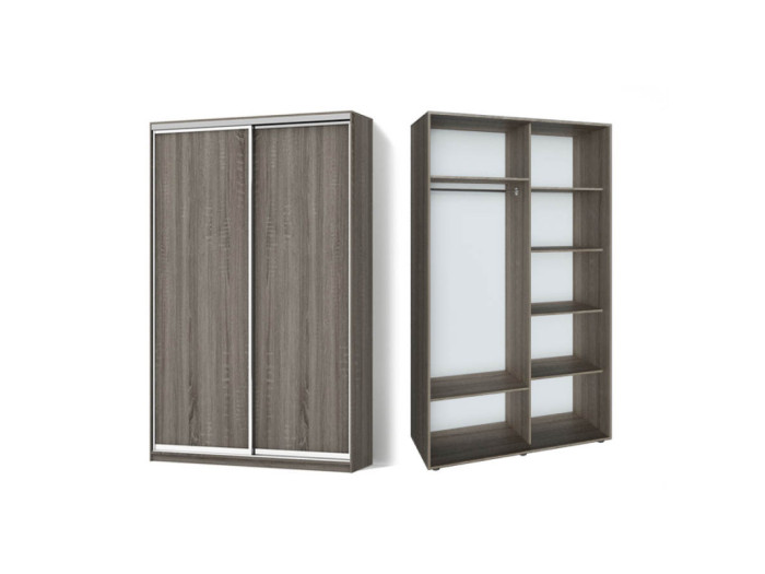 Шкаф - купе Luxe Studio Классик - 1 двухдверный 110x220x45 см - ЛДСП