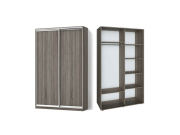 Шафа - купе Luxe Studio Класік - 1 дводверна 110x230x60 см - ЛДСП