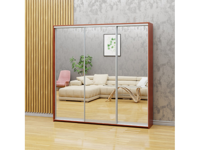 Шкаф - купе Luxe Studio Классик - 1 трехдверный 220x220x45 см - Зеркало