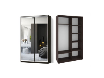 Шкаф - купе Luxe Studio Классик - 1 двухдверный 140x200x45 см - Зеркало