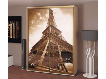 Шкаф - купе Luxe Studio Классик - 1 двухдверный 150x210x45 см - Фотопечать