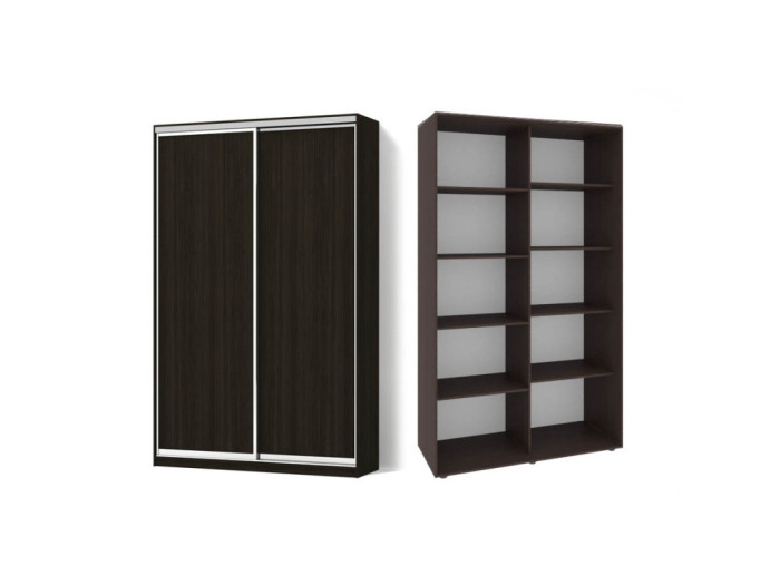 Шкаф - купе Luxe Studio Классик - 3 двухдверный 150x220x60 см - ЛДСП