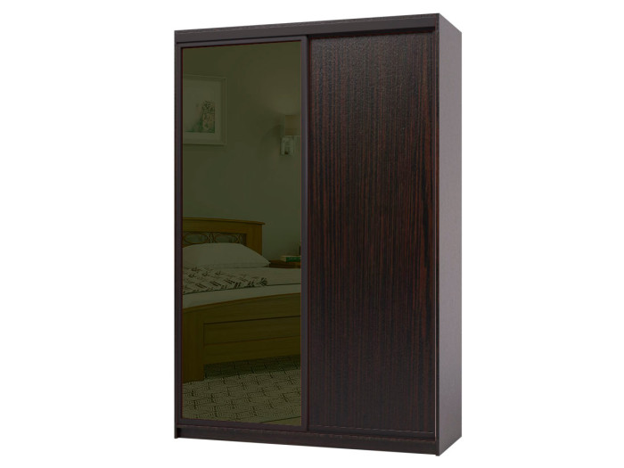 Шкаф - купе Luxe Studio Классик - 1 двухдверный 180x220x45 см - Тонированное зеркало