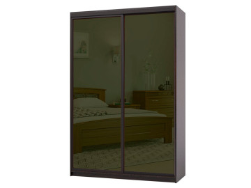 Шкаф - купе Luxe Studio Классик - 2 двухдверный 200x200x45 см - Тонированное зеркало