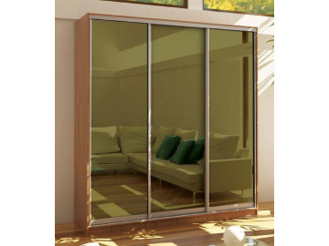 Шкаф - купе Luxe Studio Классик - 2 трехдверный 220x230x45 см - Тонированное зеркало