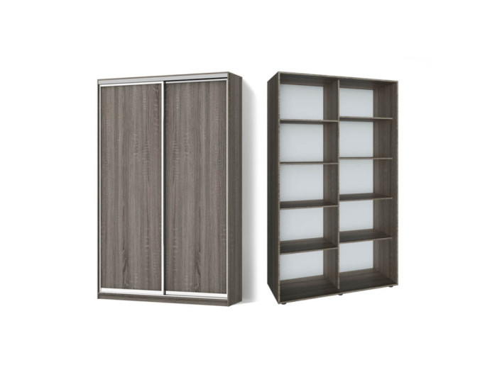 Шкаф - купе Luxe Studio Классик - 3 двухдверный 190x200x45 см - ЛДСП