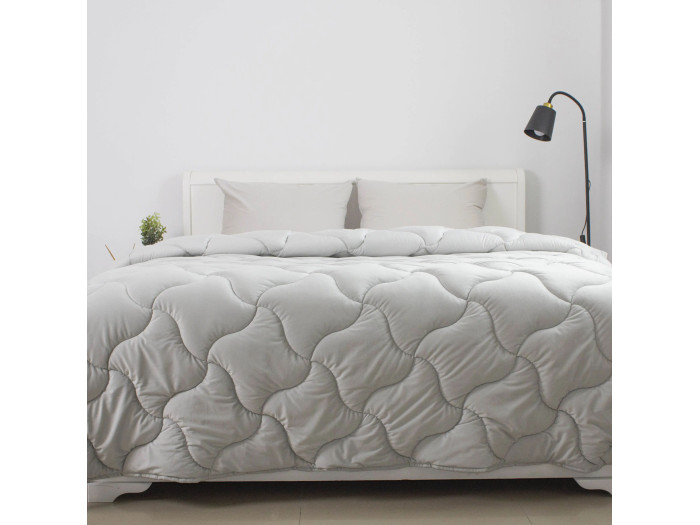 Ковдра TEP VELOUR Світло - сіра 150x210