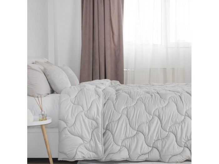 Ковдра TEP VELOUR Світло - сіра 150x210