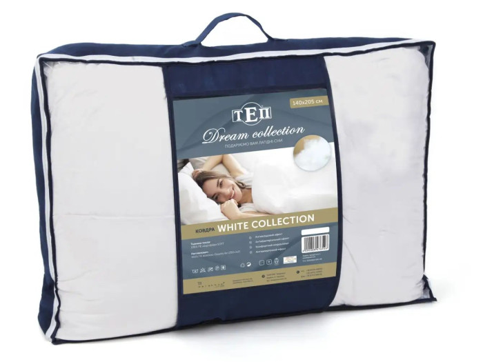 Ковдра TEP FRIENDLY WHITE COMFORT (350 г/м²) 200x220