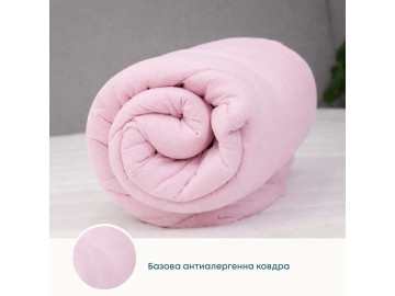 Ковдра TEP WASHED COTTON Рожева пудра (у відтінках) 140x200