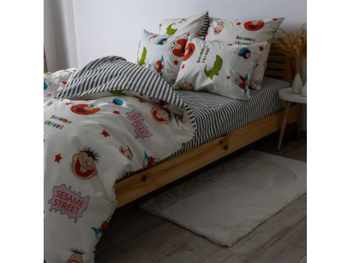 Постельное белье TEP Soft dreams Sesame Faces 70x70 полуторное