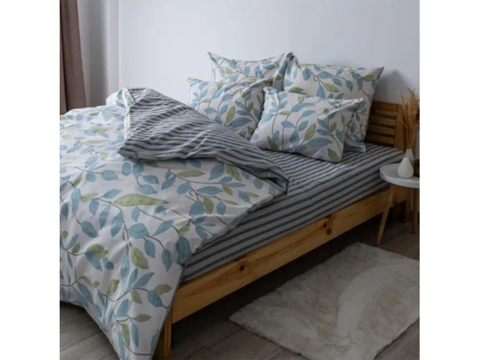 Постільна білизна TEP Soft dreams Spring Basil 70x70 двоспальна