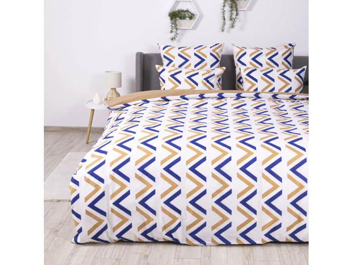 Постільна білизна TEP Soft dreams Geometry Pasion 70x70 полуторна
