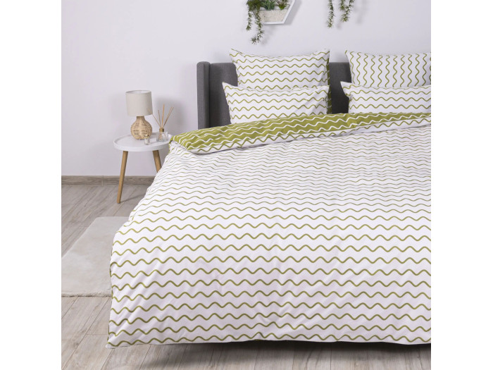 Комплект постільної білизни TEP Happy Sleep Olive Dream 50x70 полуторна