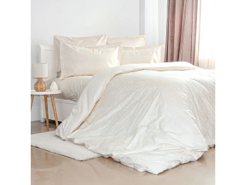Комплект постільної білизни TEP Grace Jacquard Milky євро