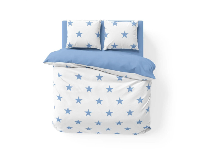 Постільна білизна TEP Soft dreams Morning Star Blue 70x70 двоспальна