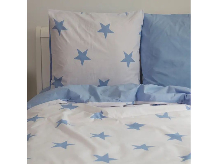 Постільна білизна TEP Soft dreams Morning Star Blue 70x70 євро