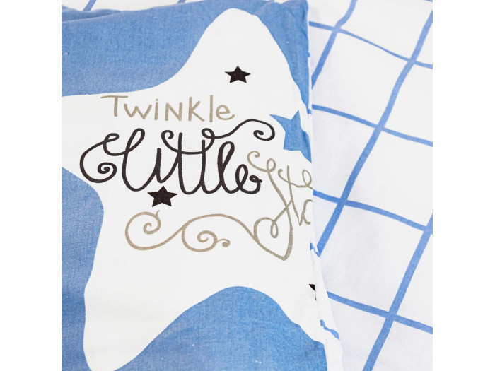 Постільна білизна TEP Soft dreams Twinkle Stars 70x70 двоспальна