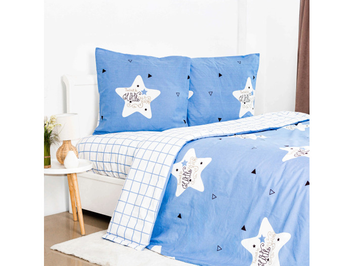Постільна білизна TEP Soft dreams Twinkle Stars 70x70 євро