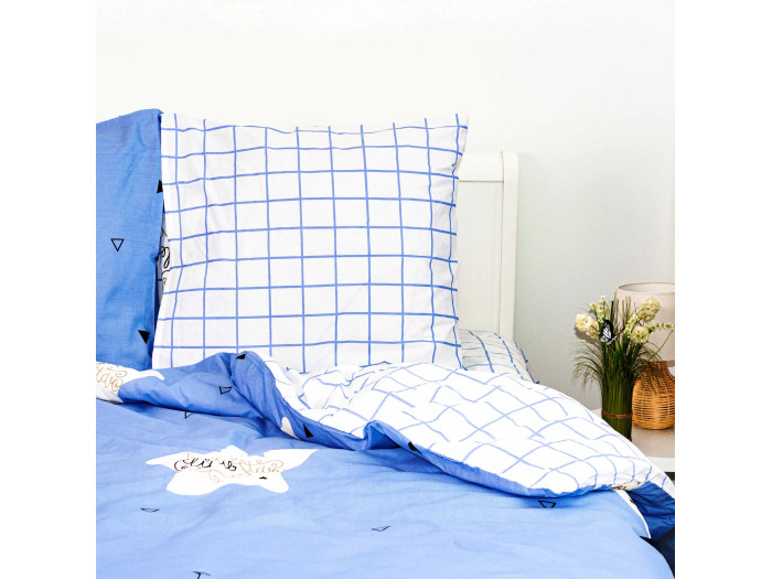 Постільна білизна TEP Soft dreams Twinkle Stars 70x70 євро