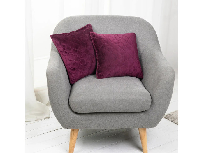 Подушка декоративна TEP VELOUR Бордова 50x70
