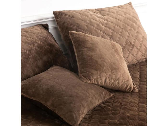 Подушка декоративна TEP VELOUR Коричнева 50x70