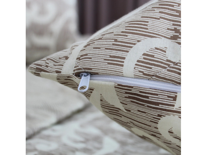 Покрывало TEP ELEGANT COTTON 2 наволочки 50*70 см Beige and White 220x240
