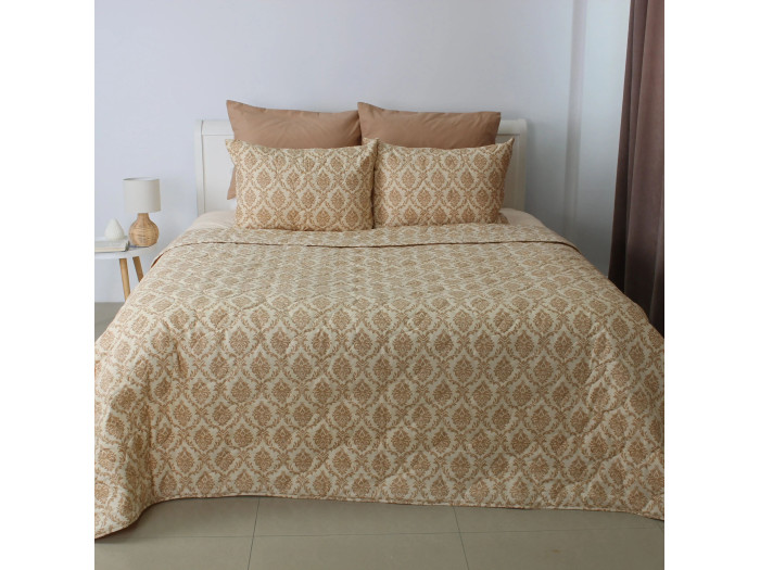 Покрывало TEP ELEGANT COTTON 2 наволочки 50*70 см Beige Fantasy 180x240
