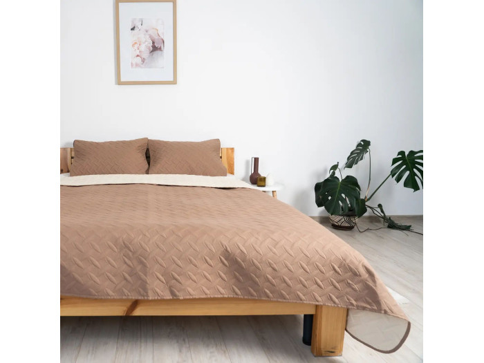 Покрывало TEP VINTAGE 1 наволочка 50*70 см Капучино/Винтаж 180x240